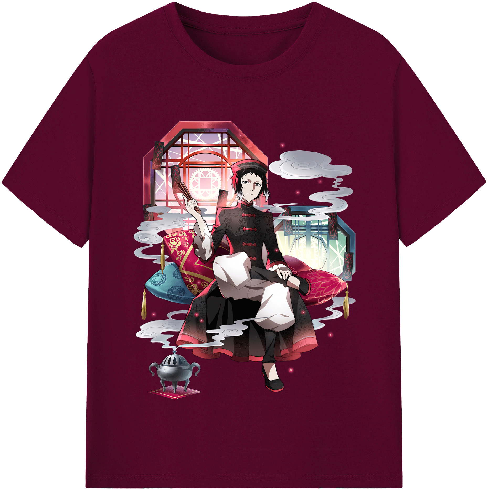 （画像用） 文豪ストレイドッグス Bungo Stray Dogs レディースカジュアルプリントTシャツ（綿100％）